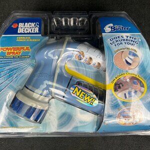 Black & Decker Scum Buster S600 Deluxe Cleaning Kit NEW Package Power Scrubber